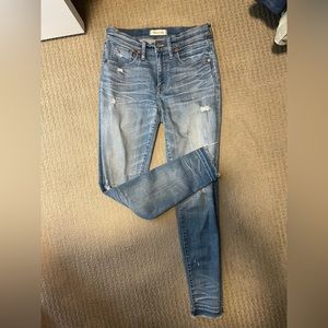Madewell skinny jeans - size 27 -9” high rise